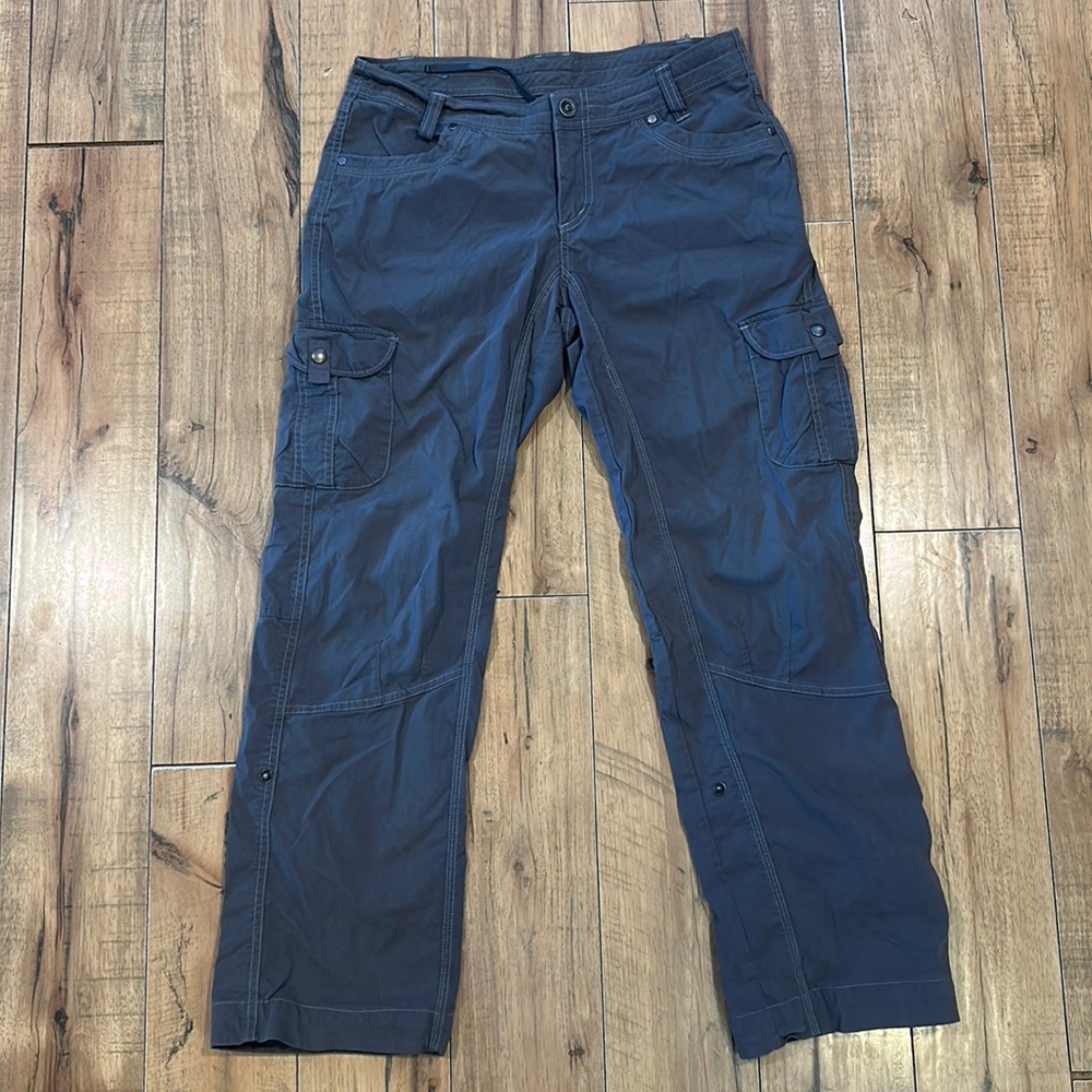 Kuhl Splash Roll Up Mountainwear Hiking Pants women’s 10 Regular Gray